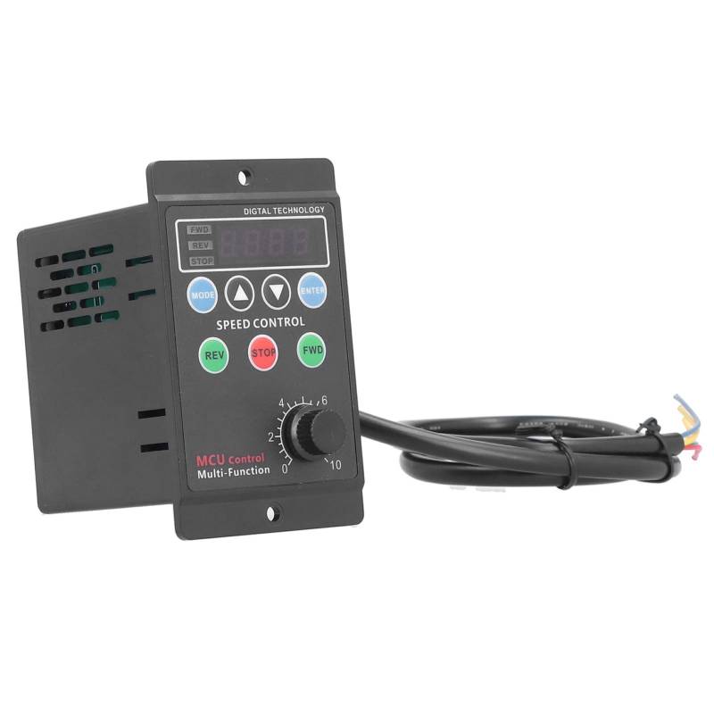 Generisches UX52 Motor Speed ​​Controller Digital Anzeige Elektrische Rheostat SinglePhase AC Motor Speed ​​Controller Digital (120W) von lvifloae