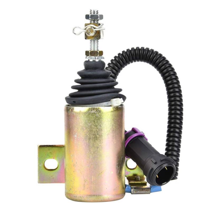LVIFLOAE 12V Kraftstoffabschaltstopp Magnetventil XHF 1121 E483310000093 Passform für Foton 483 Kraftstoffstopp Magnetmagnetventil von lvifloae