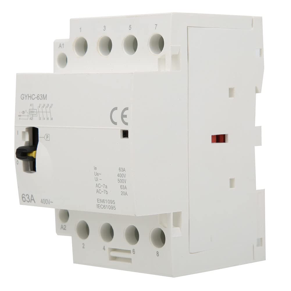 generisches 4P 63A 50Hz DIN-Schienen-Haushalts-AC oder mit manuellem Steuerschalter AC oder manueller AC oder Haushalt (4NO) von lvifloae