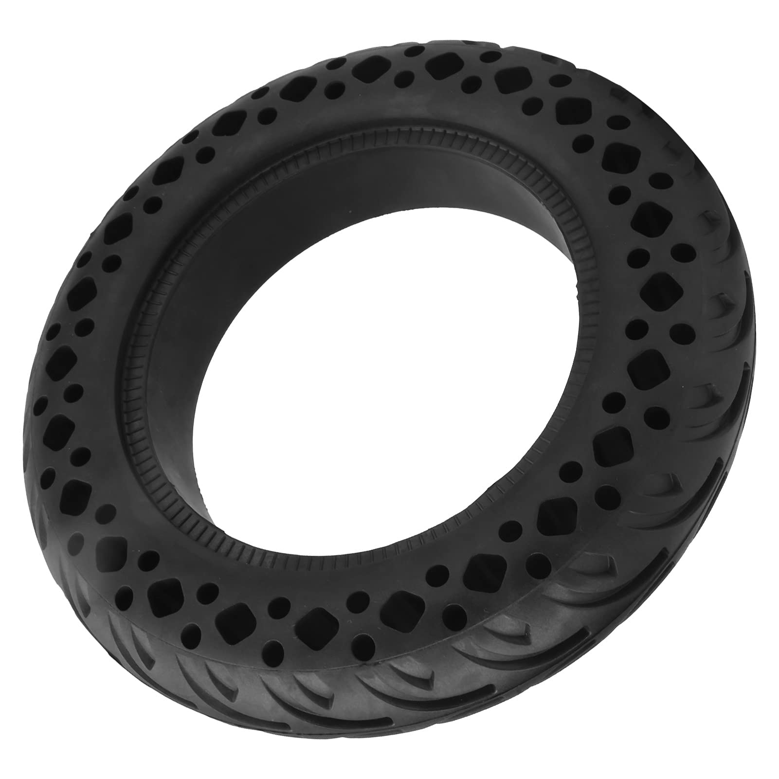 Festigkeit Shockerleichternder Reifen, VerschleißResistenter, 10 x 2.0in Solider, Rutschfester Gummireifen, für Elektroroller mit 35mm/1.4in Einschlitzbreite von lyrlody