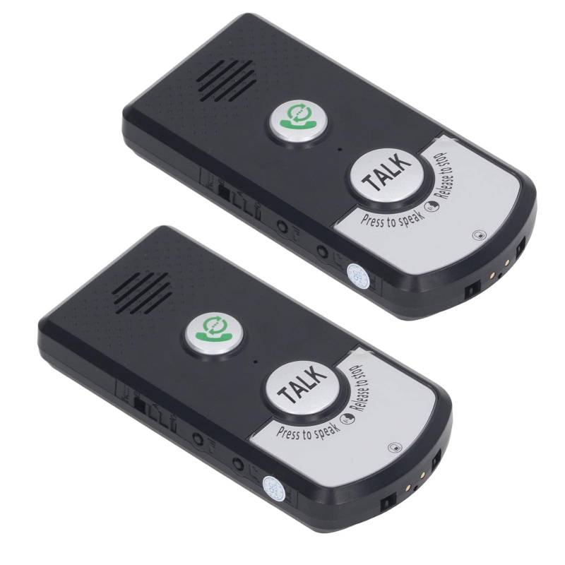 lyrlody 2 Weg Sprechanlage Türklingel mit Superlangem Reichweiten Wireless Intercom, Wasserdichtes Anzeigelicht, Langere Akkulaufzeit von lyrlody