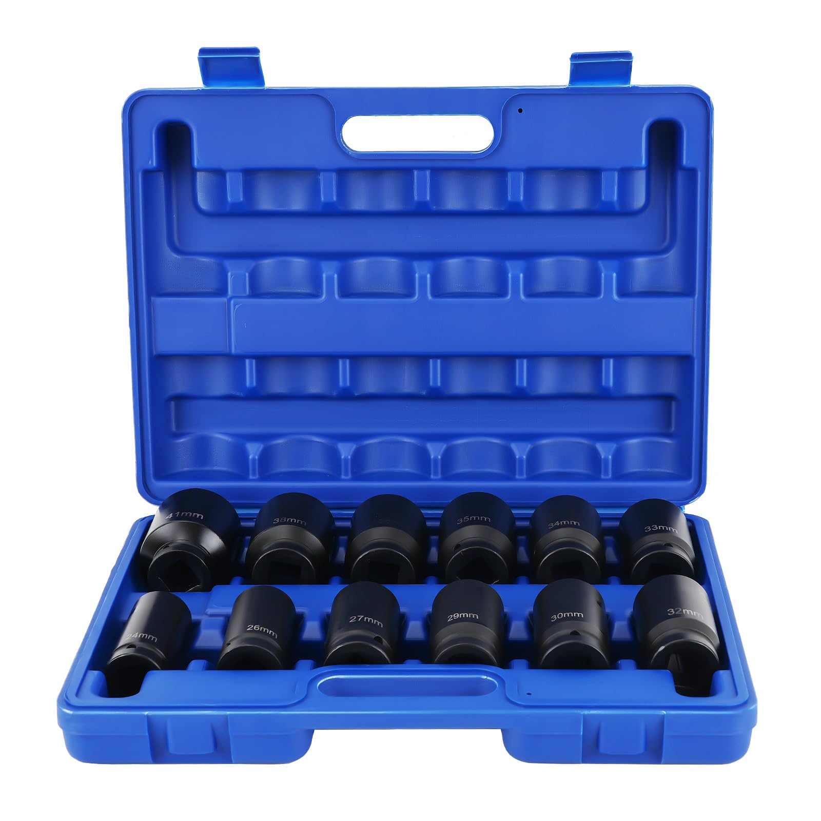 maXpeedingrods 12tlg 3/4" Zoll Steckschlüsseleinsätze 24-41mm Langnuss Schlagschrauber Nüsse maXpeedingrods 12tlg 3/4" Zoll Steckschlüsseleinsätze 24-41mm Langnuss Schlagschrauber Nüsse von maXpeedingrods