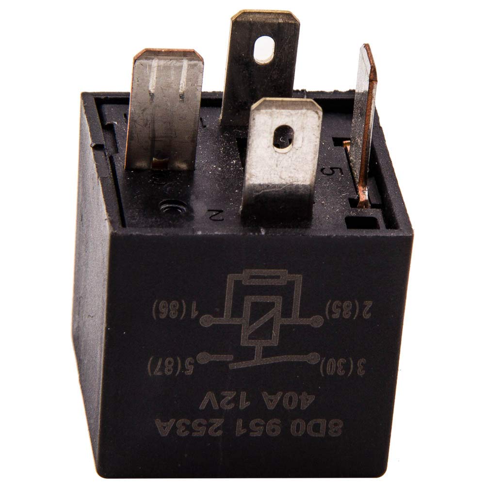 maXpeedingrods 1x Relais 12V/40A 373 8D0 951 253A V23134-B52-X301 8D0951253A Relay von maXpeedingrods