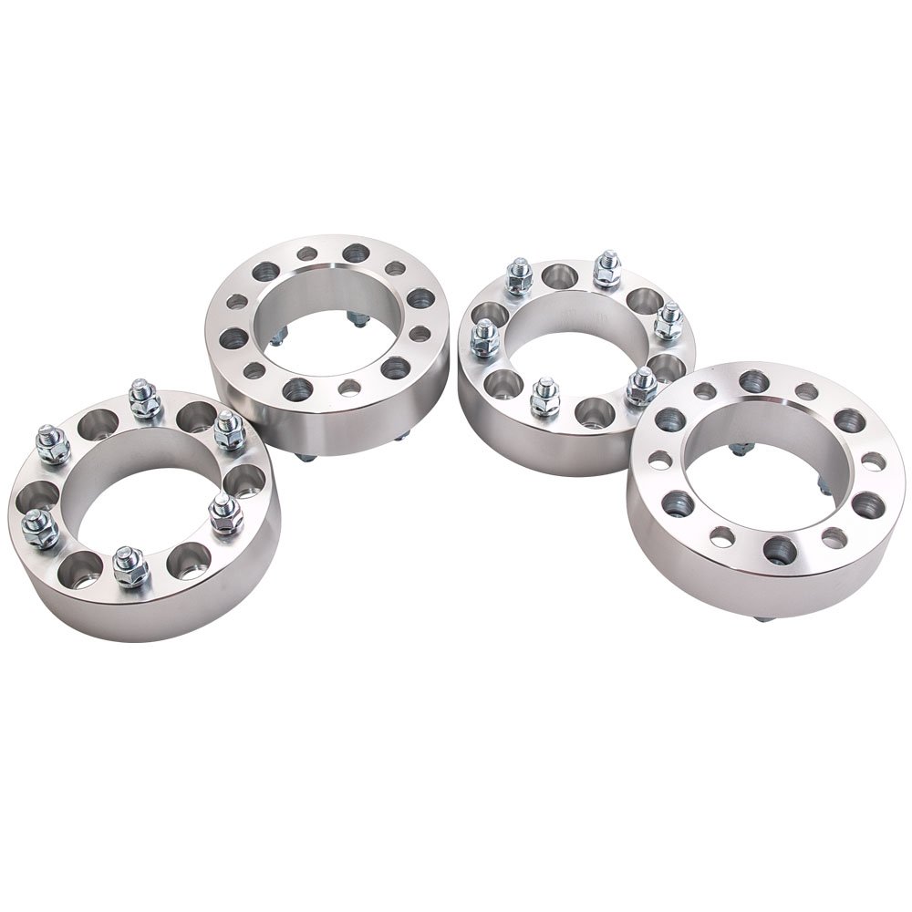 maXpeedingrods 50mm Spurverbreiterung Spurplatten wheel spacers For Landcruiser Hilux 4WD 6x139.7 M12x1.5 MAT radlager von maXpeedingrods