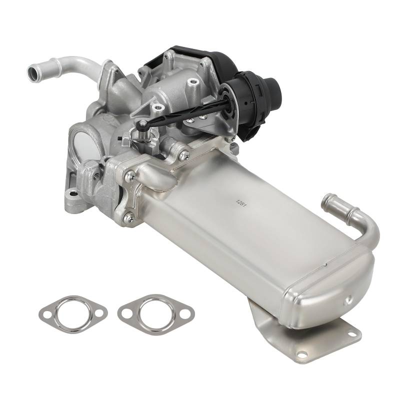 maXpeedingrods AGR Ventil Kühler für VW für Transporter Caravelle MK V2.0 TDI 03L131512Q 03L131512DK Elektrisch von maXpeedingrods
