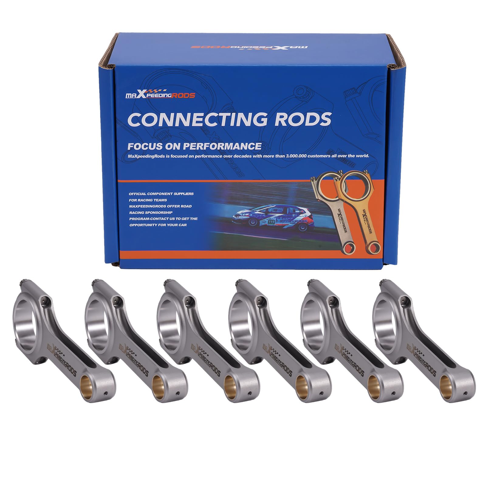 maXpeedingrods Connecting Rod Rods für E36 328i M52TU M52B28 Performance ARP Pleuel Bielas von maXpeedingrods