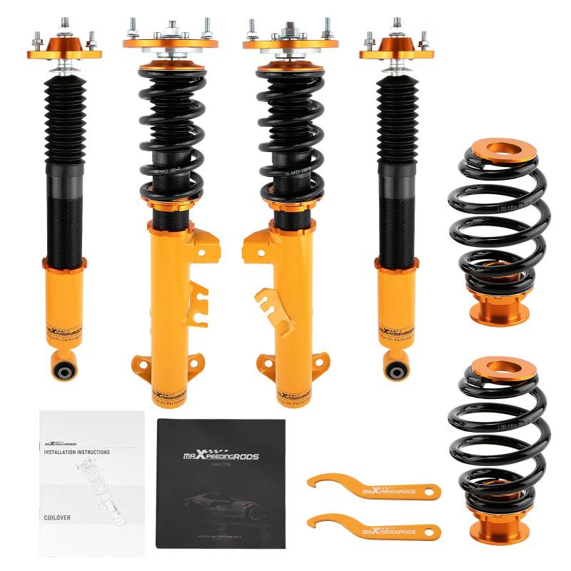 maXpeedingrods Gewindefahrwerk für BMW 3 Convertible E36 318i 320i 323i 325i 328i 1993-1999 von maXpeedingrods