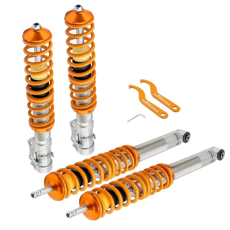 maXpeedingrods Gewindefahrwerk für Golf 2/3 Stoßdämpfe Strebe Coilover Kit von maXpeedingrods