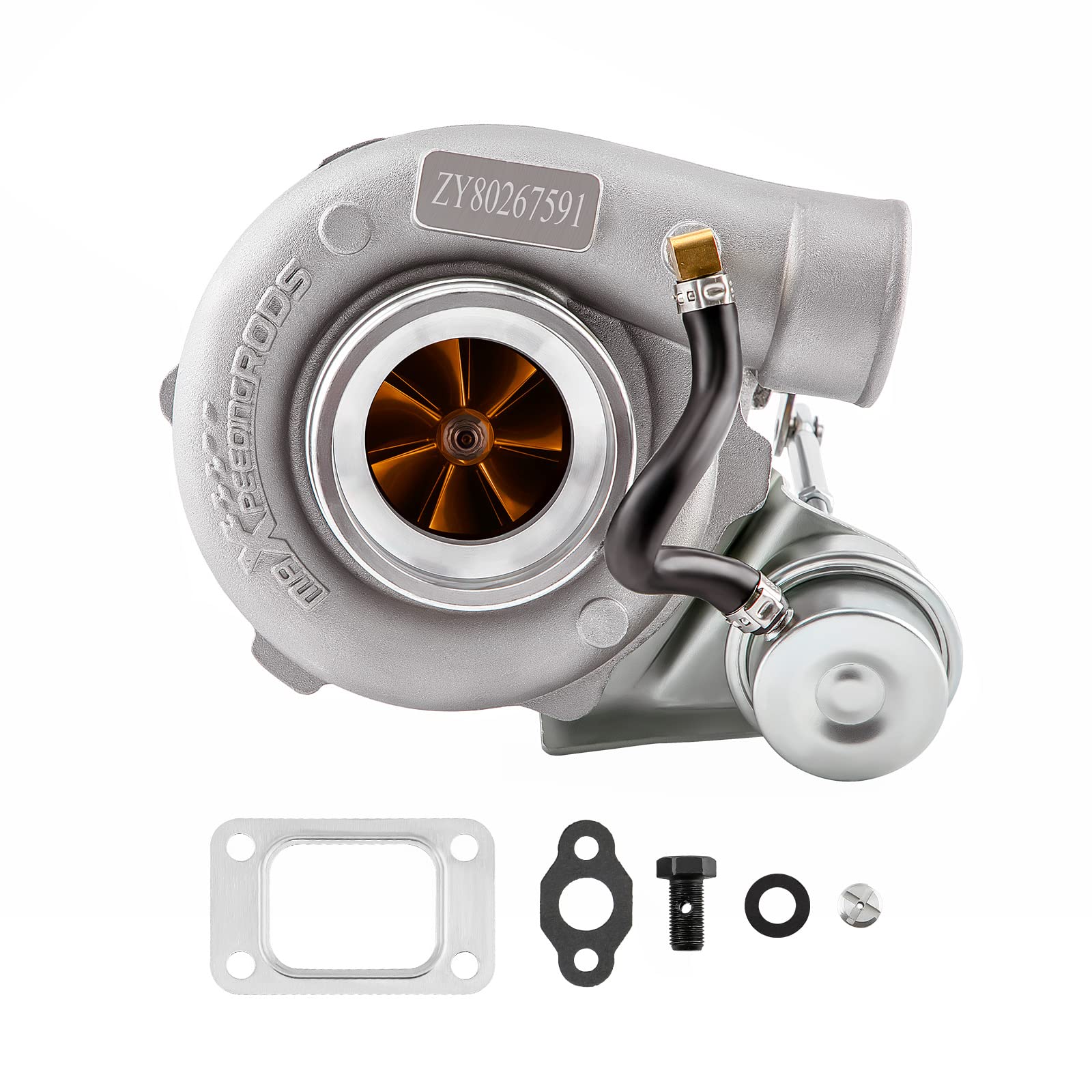 maXpeedingrods Turbolader GT28 GT2871 Turbocharger Universal Upgrade für 1.5L-2.0L Motor von maXpeedingrods