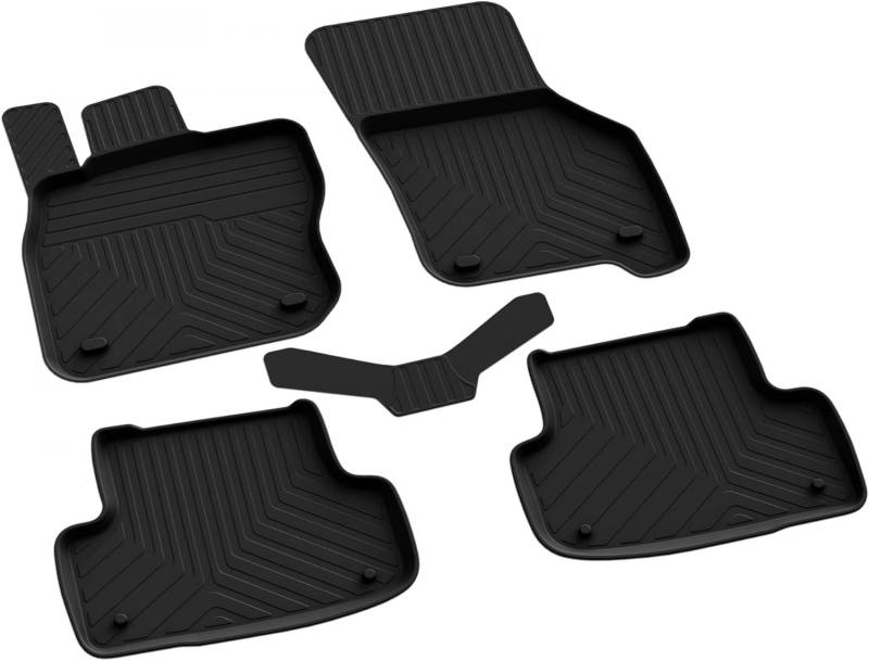 Für A3 Gummi 4D Auto Fußmatten Heavy Duty Anti-Rutsch Wasserdicht Langlebig & Leicht zu Reinigen Allwetter Automatten von mabi automotive parts