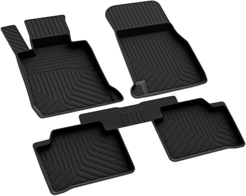 Für BMW 3 Serisi G20 Gummi 4D Auto Fußmatten, strapazierfähig, rutschfest, wasserdicht, langlebig & leicht zu reinigen, Allwetter Automatten (2019+) von mabi automotive parts
