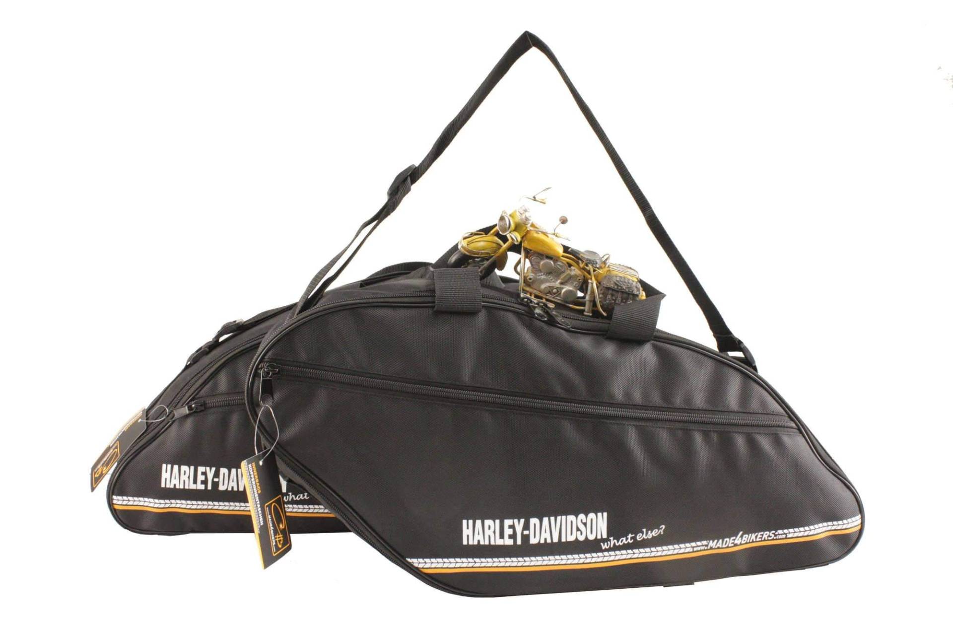 made4bikers: Bedruckte Koffer Innentaschen passend für Harley-Davidson Sport Glide Koffer der Modelle ab 2019 von made4bikers