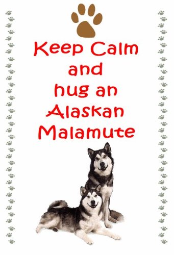 Alaskan Malamute – Neuheit Hund Kühlschrank Magnete – viele Designs erhältlich von magnetsandhangers