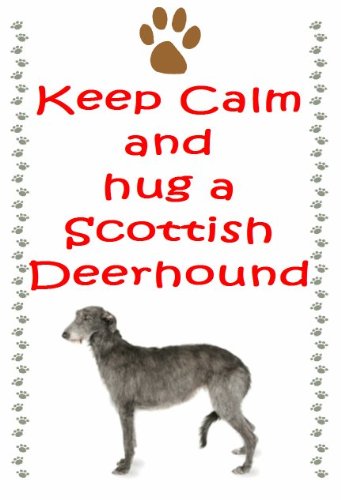 Deerhound – Neuheit Hund Kühlschrank Magnete – viele Designs erhältlich von magnetsandhangers