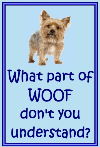 Yorkshire Terrier – Neuheit Hund Kühlschrank Magnete von magnetsandhangers