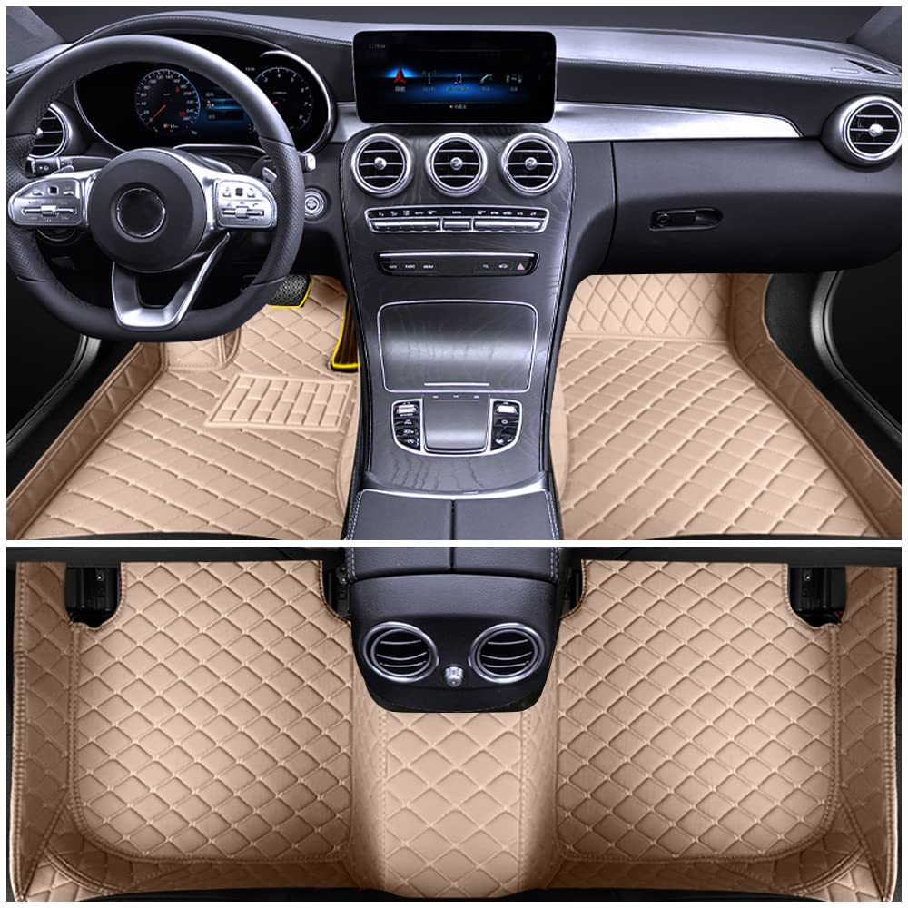 Auto Fußmatten für Benz E-Class W213 2017-2019 Allwetter Fussmatten Set Zubehör Fußmatte,Beige Auto Fußmatten für Benz E-Class W213 2017-2019 Allwetter Fussmatten Set Zubehör Fußmatte,Beige von maiqiken
