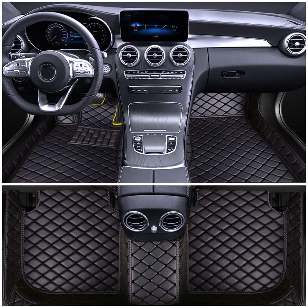 Auto Fußmatten für Benz E-Class W213 2017-2019 Allwetter Fussmatten Set Zubehör Fußmatte,Schwarz Auto Fußmatten für Benz E-Class W213 2017-2019 Allwetter Fussmatten Set Zubehör Fußmatte,Schwarz von maiqiken