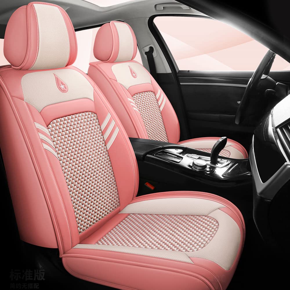 maiqiken Autositzbezüge Für Mazda CX3 CX-3 2015-2025, 5-Sitzer Sitze kompletter Satz Sitzkissen Allwetter Autoteile Interieur Rosa - 5 Sitzbezüge maiqiken Autositzbezüge Für Mazda CX3 CX-3 2015-2025, 5-Sitzer Sitze kompletter Satz Sitzkissen Allwetter Autoteile Interieur Rosa - 5 Sitzbezüge von maiqiken