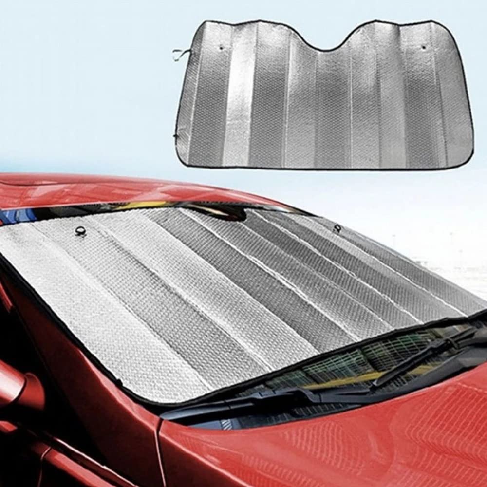 Auto Windschutzscheiben-Sonnenschutz,für Kia Optima Picanto Proceed Quoris Rio Seltos Soluto Sonet,Sonnenschutz für Auto,Faltbar und Tragbar,150x80cm von maiteliteli