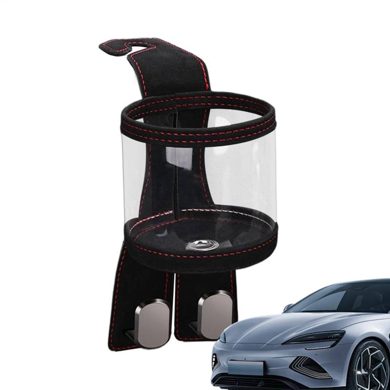 manhegari Kopfstützenhalter für Rücksitz, Kopfstützen -Cup -Halter | Autositz -Kopfstützen -Haken - Multifunktionales Autofahrungszubehör, automatische Innenauslese -Becher -Halter für -Limousinen von manhegari