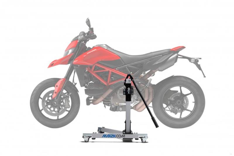 MAX2H Zentralständer EVOLIFT für Ducati Hypermotard 950 SP (2019 -) - grau von MAX2H.COM