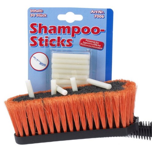 Shampoo Stäbchen, 30 Stück von max4car