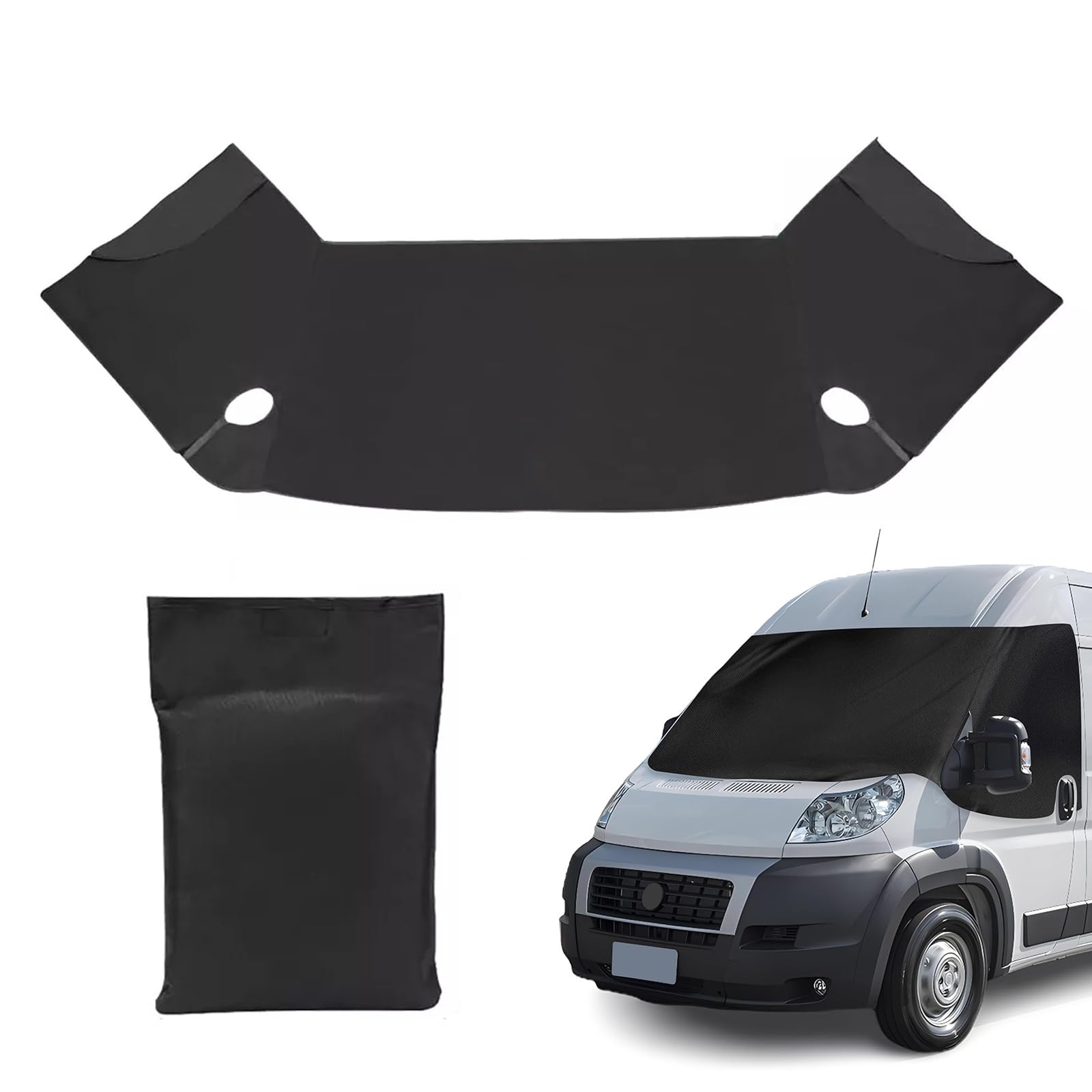 Wohnmobil-Windschutzscheibenabdeckung, Windschutzscheibenabdeckung, Frontscheibenabdeckung, Oxford-Sonnenschutz, Verdunkelung, Sonnenschutz, Frontscheibenabdeckung, Sonne/Frost/Eis/Schnee/Hitze für Wohnmobil-Windschutzscheibenabdeckung, Windschutzscheibenabdeckung, Frontscheibenabdeckung, Oxford-Sonnenschutz, Verdunkelung, Sonnenschutz, Frontscheibenabdeckung, Sonne/Frost/Eis/Schnee/Hitze für von maxant