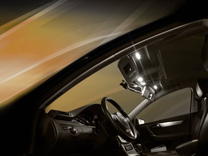 maxtron Innenraumbeleuchtung Set für Auto 5er E39 Limousine 4500K Neutral-Weiß Beleuchtung Innenlicht Komplettset von maxtron