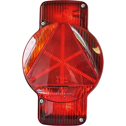 mb-m Humbaur Lichtscheibe Ersatzglas links Blinker Standlicht Bremse Nebelschlussleuchte Anhänger 405.00038 - vertikal von mb-m