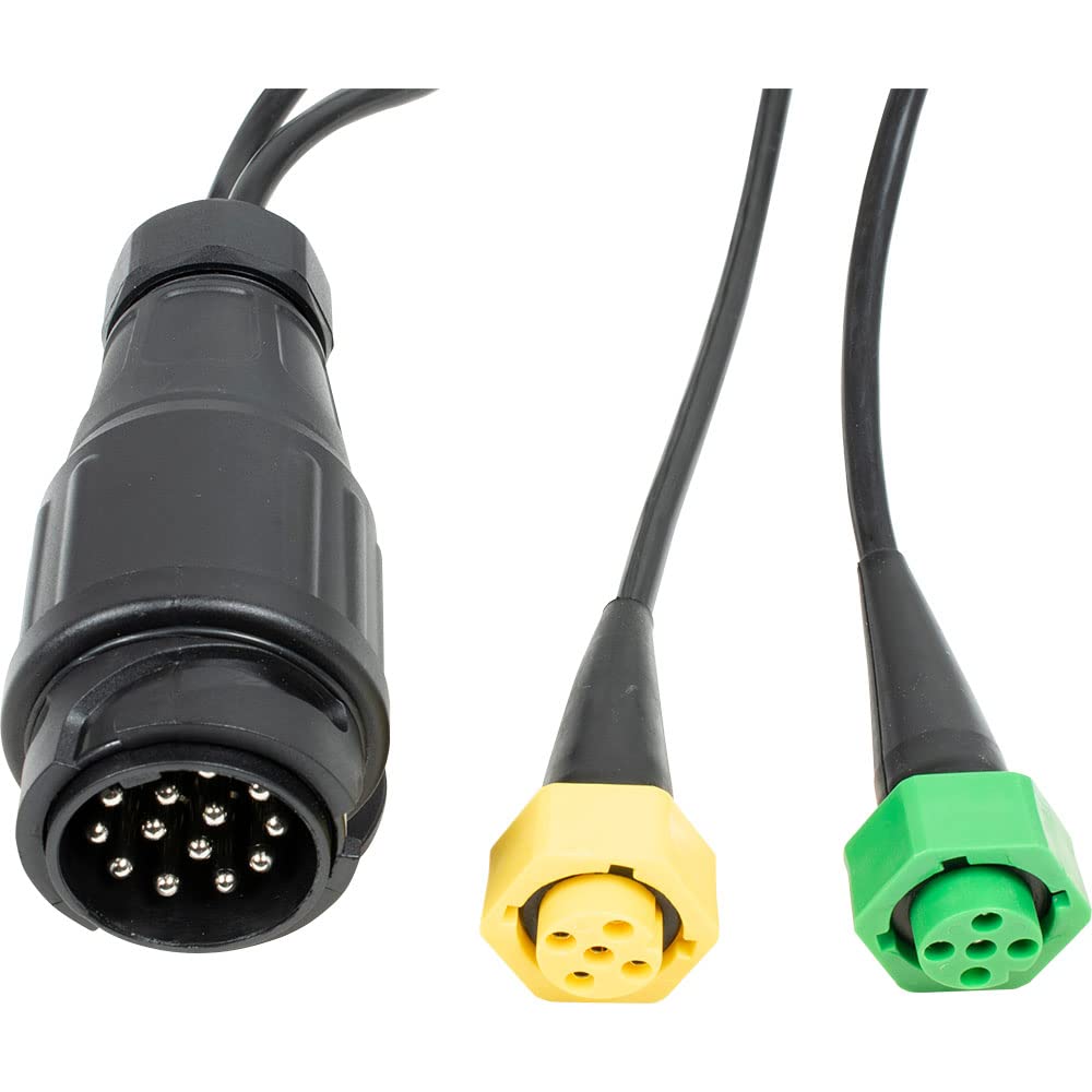 mb-m 901444 Anhängerkabel 8m - 13-poliger Stecker - Kabelbaum mit Bajonettverschluß mb-m 901444 Anhängerkabel 8m - 13-poliger Stecker - Kabelbaum mit Bajonettverschluß von mb-m