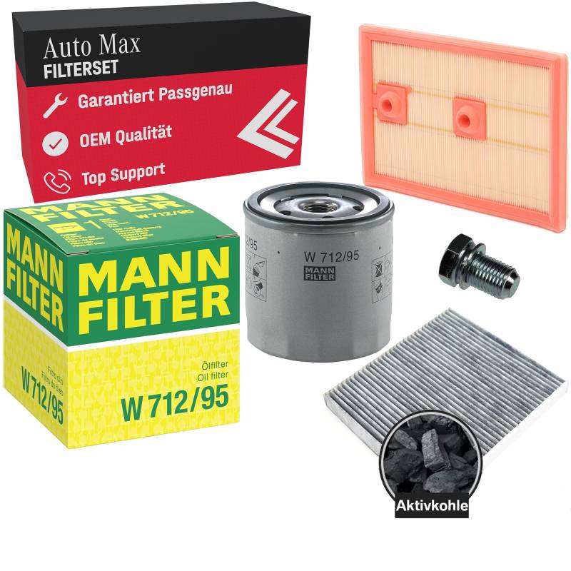 Filterset Inspektionspaket VW Golf 7 | Passat B8 | Tiguan 2 | 1.2 TSI 1.4 TSI | bis 08.2020 | Benzin von mbmax