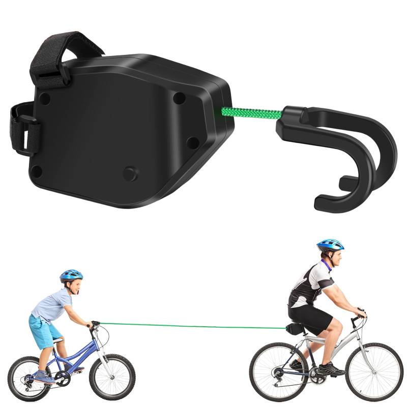 Fahrrad Abschleppseil Kinder,2.5M Fahrrad Traktionsseil,Eltern Kind Zugseil Abschleppseil Traktionsseil,Tragfähigkeit 500 lbs für Kinder MTB Bike (2.5M, One Size) von meimeistyle