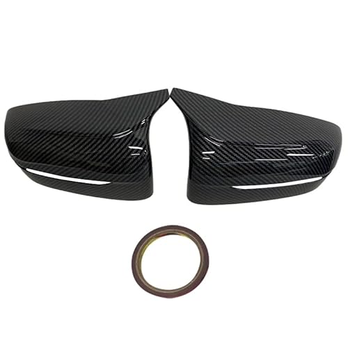 Auto Spiegelkappen Für BMW G42 G20 G28 G22 G23 G26 I4 G30 G38 G11 G12 G14 G15 G16 LHD F90 M5 Look Seitenspiegelabdeckung 2017-2022 Rückspiegelkappe (Farbe : Carbon Fiber Pattern) von mengchuyao