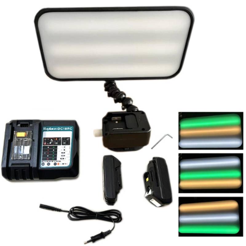 Werkzeug Zur Dellenreparatur Im Auto-9 Einstellbaren Farben,Lampe Dellenreparatur Ohne Lackierung-Einstellbarer FüLlstandsanzeige,Ovale Saugnapfhalterung+2*2500Mah Akku+SchnellladegeräT von menglanchang