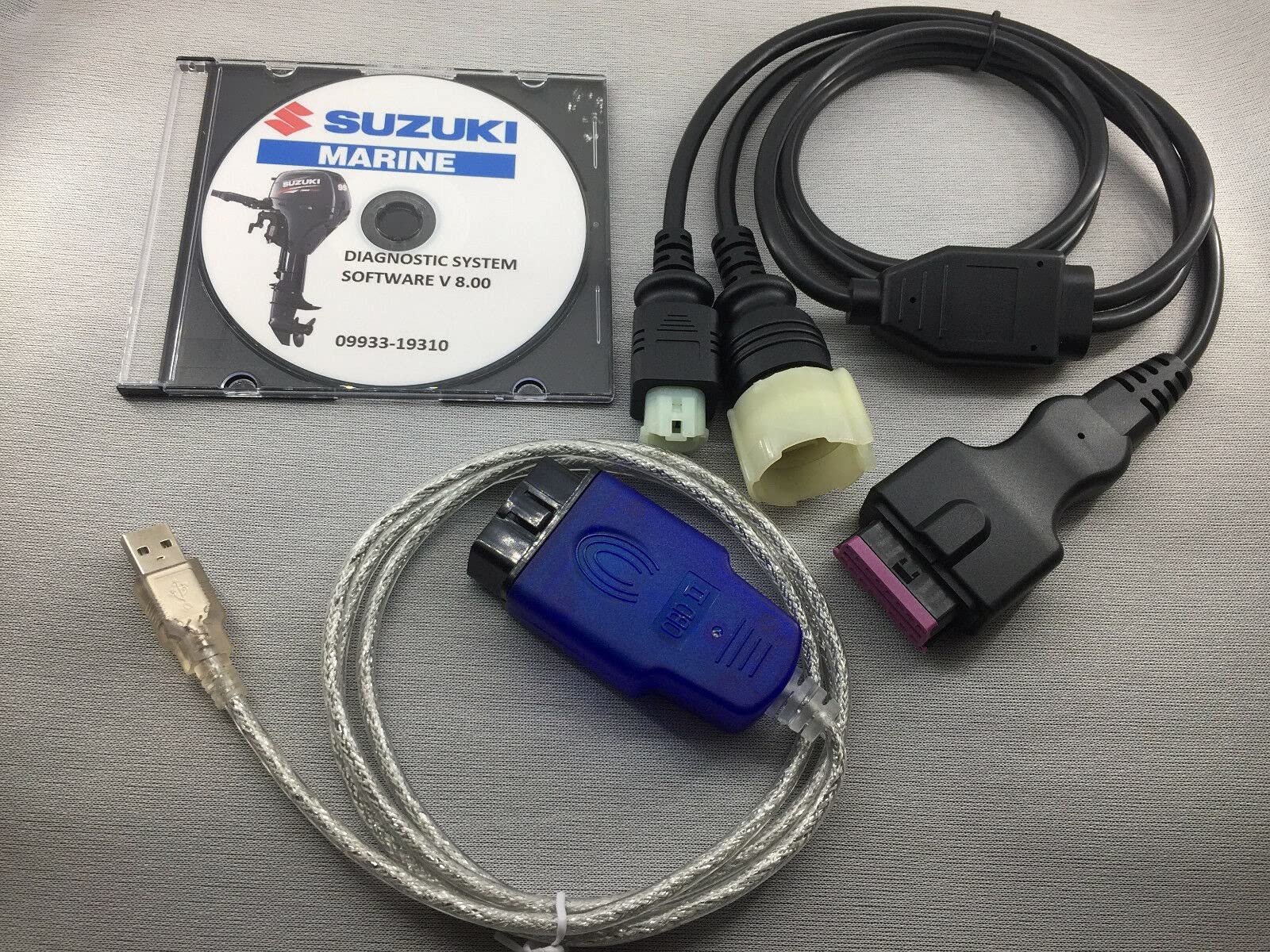 Diagnostic Tool Suzuki Marine Professional Outboard diagnose Cable KIT SDS 8.3 von mes