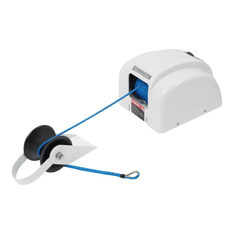 45 Lbs 12V Salzwasserboot Elektrische Ankerwinde, Ankerwinde Mit Fernbedienung, Safety Guard, Bequemer Griff, Sich Zum Ankern Und Ablegen Von Ankern Von Schnellbooten von mesterth