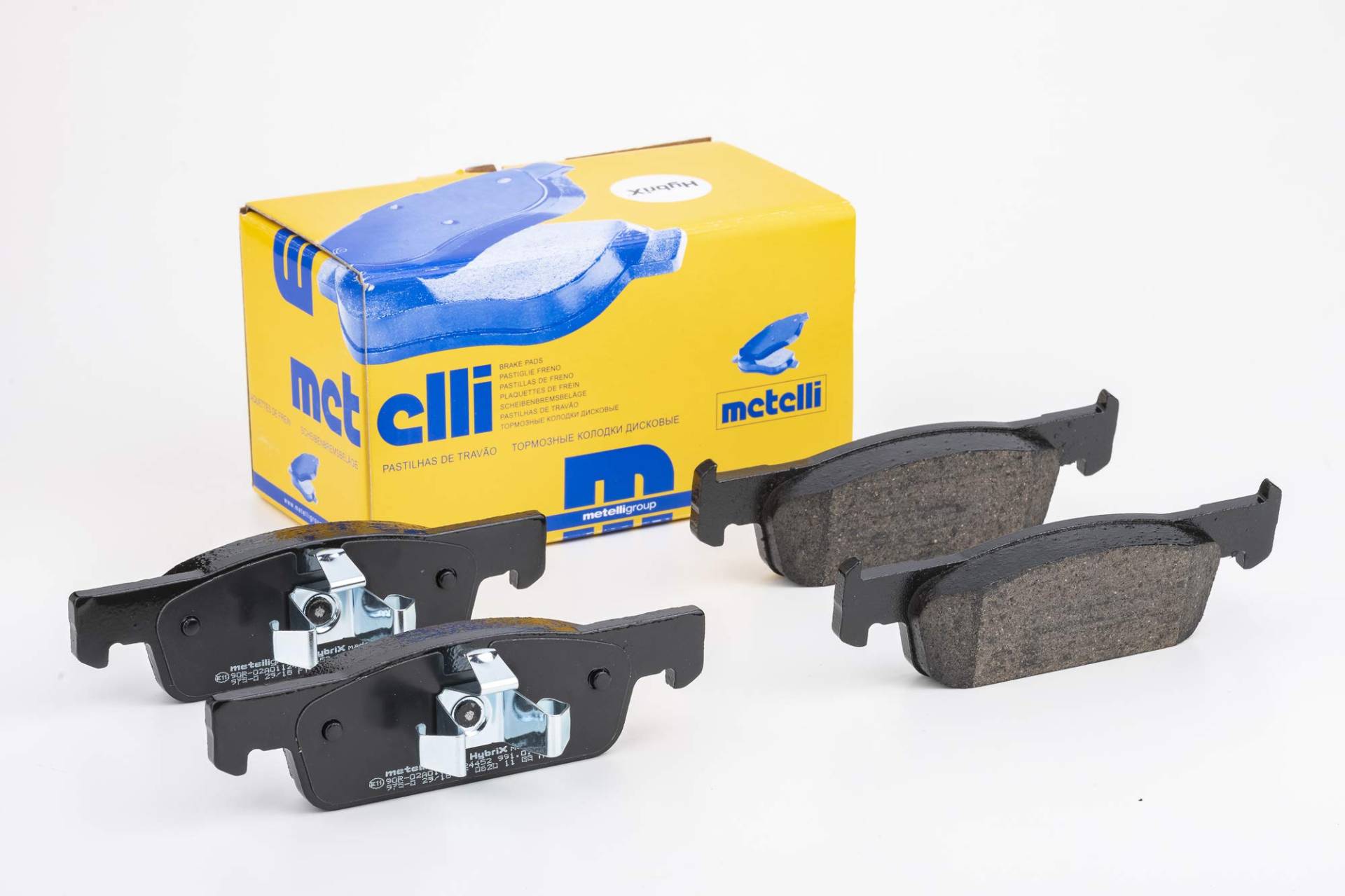 metelligroup 22-0975-0 Bremsbeläge, Made in Italy, Ersatzteile für Autos, ECE R90-zertifiziert, Kupferfrei von metelligroup