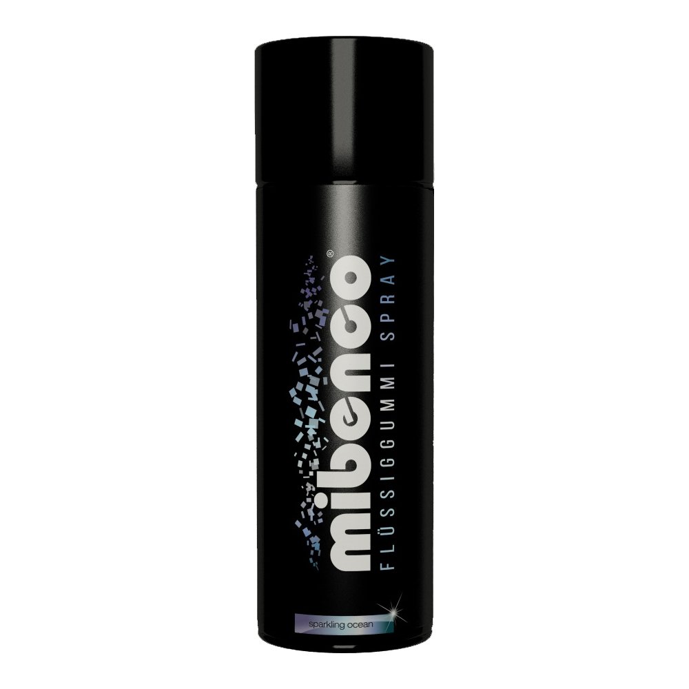 Mibenco Flüssiggummi Spray / Sprühfolie, Sparkling Ocean Glänzend 400 ml von mibenco