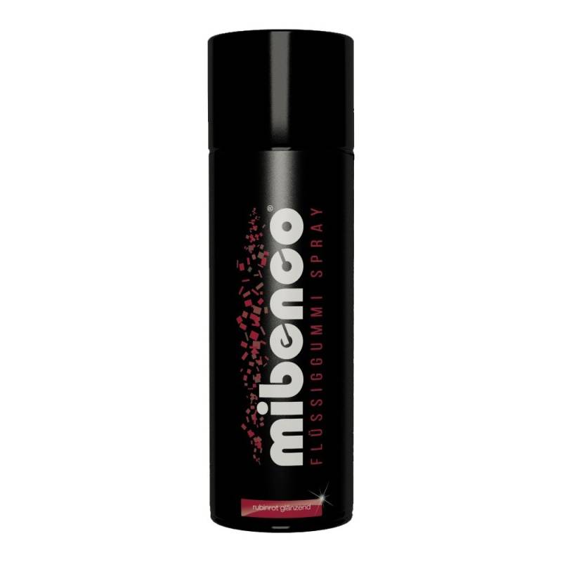 Mibenco Flüssiggummi Spray / Sprühfolie Rubinrot Glänzend 400 ml von mibenco