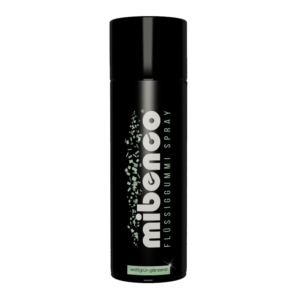 Mibenco Flüssiggummi Spray / Sprühfolie Weißgrün Glänzend 400 ml von mibenco