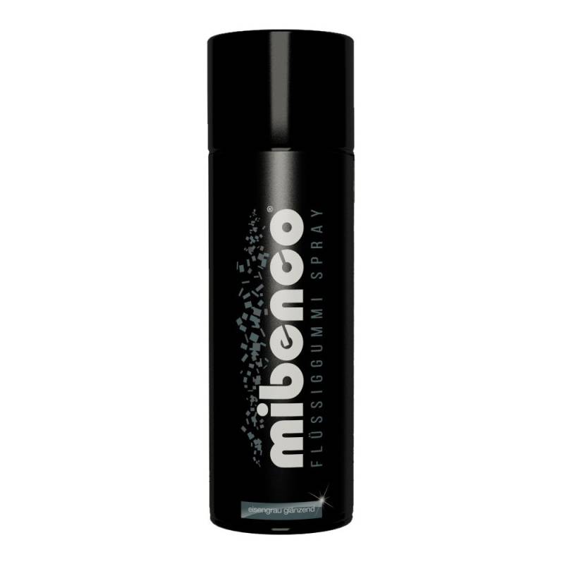 Mibenco Flüssiggummi Spray/Sprühfolie Eisengrau Glänzend 400 ml von mibenco
