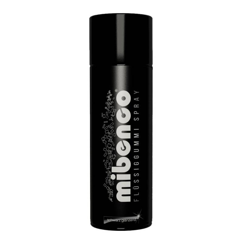 Mibenco Flüssiggummi Spray / Sprühfolie Schwarz Glänzend 400 ml von mibenco