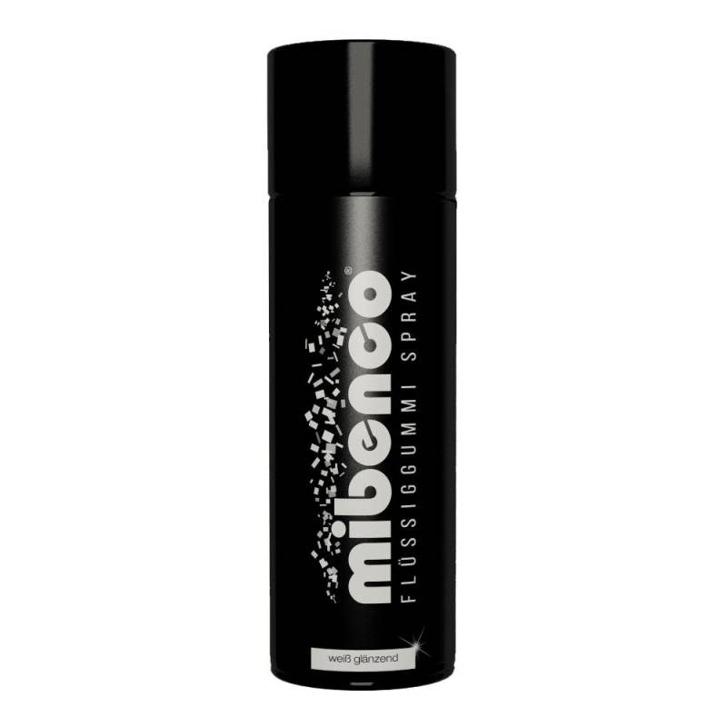 Mibenco Flüssiggummi Spray / Sprühfolie Weiß Glänzend 400 ml von mibenco