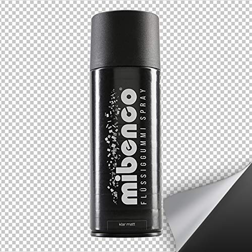 Mibenco Flüssiggummi Spray / Sprühfolie Klar Matt 400 ml von mibenco