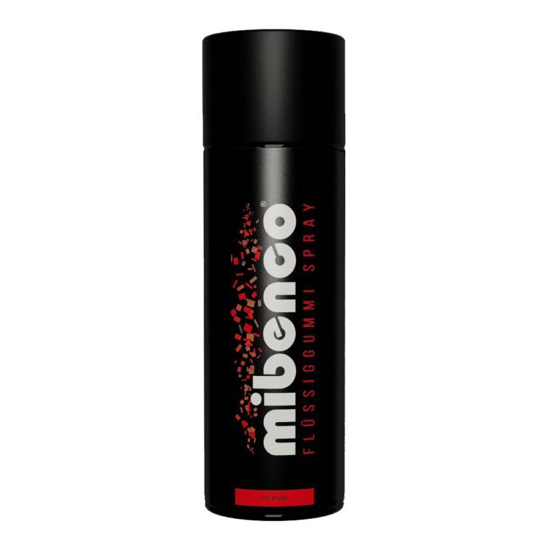 Mibenco Flüssiggummi Spray / Sprühfolie, Rot Matt, 400 ml von mibenco