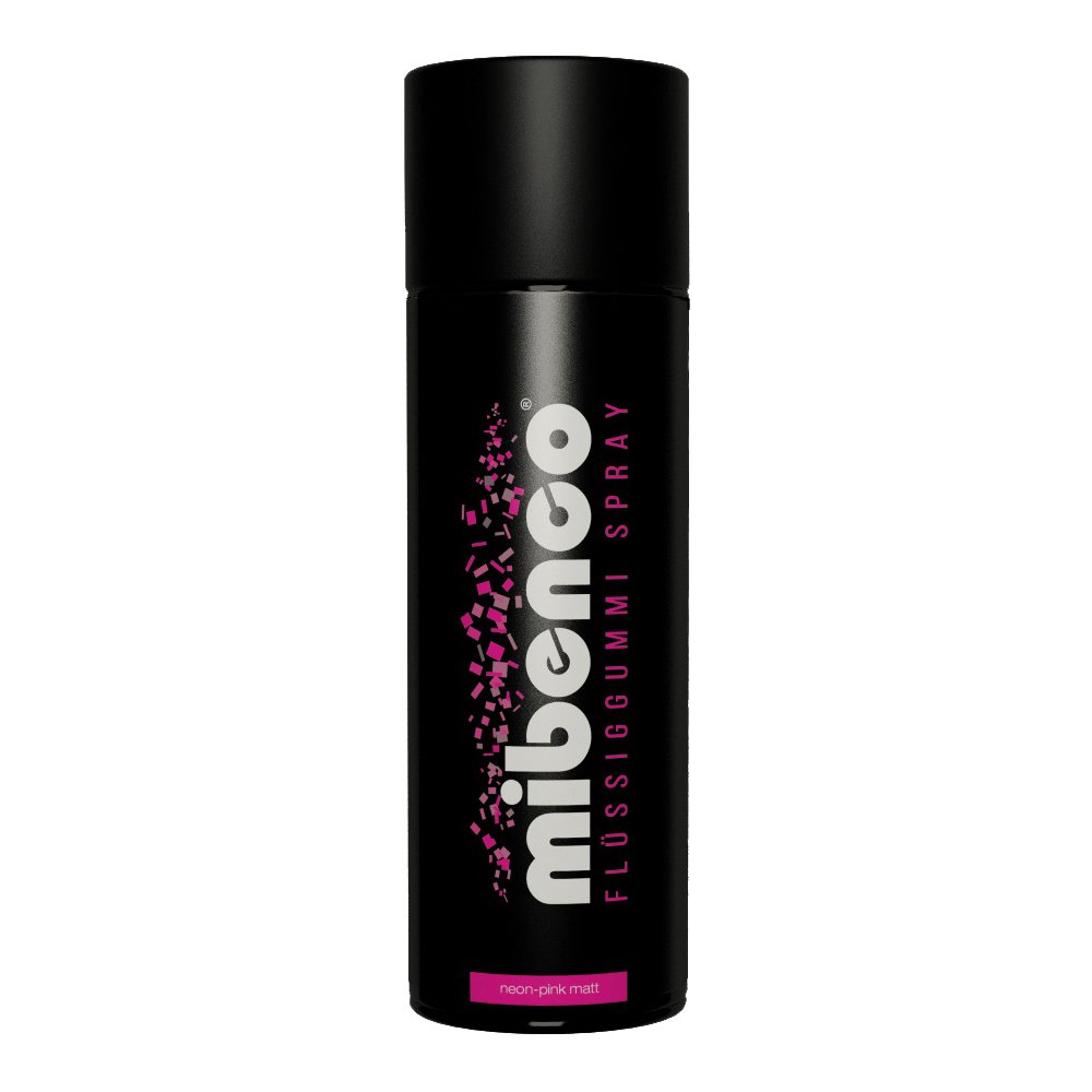 Mibenco Flüssiggummi Spray / Sprühfolie Neon-Pink Matt 400 ml von mibenco