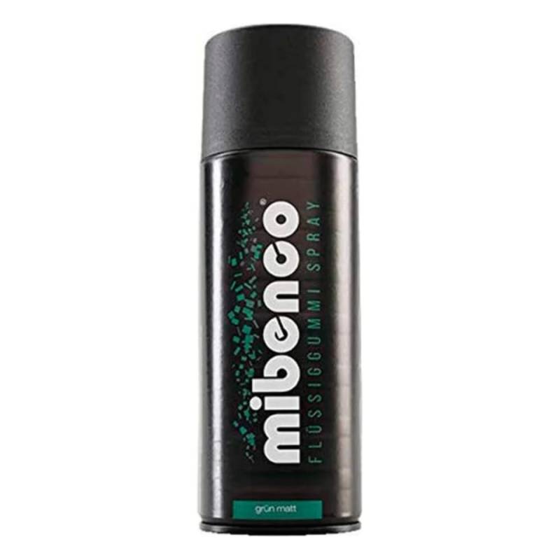 mibenco 71426029 Flüssiggummi Spray / Sprühfolie, Grün Matt, 400 ml - Schutz für Oberflächen und zum Felgen lackieren von mibenco