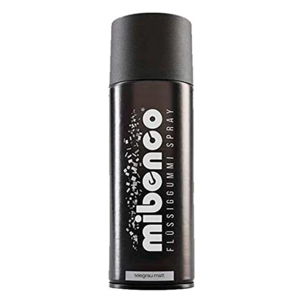 Mibenco Flüssiggummi Spray / Sprühfolie Telegrau Matt 400 ml von mibenco