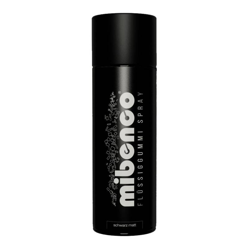 Mibenco Flüssiggummi Spray / Sprühfolie Schwarz Matt 400 ml von mibenco