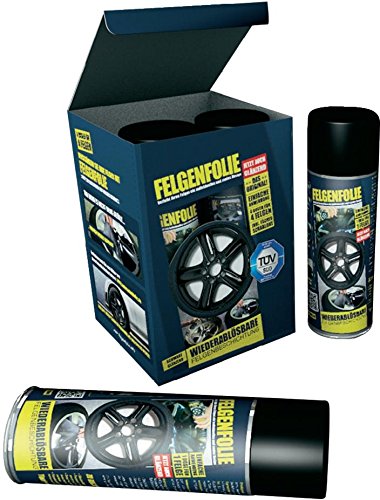 mibenco Felgenfolie-Set, 4 x 400 ml, weiss glänzend mibenco Felgenfolie-Set, 4 x 400 ml, weiss glänzend von mibenco